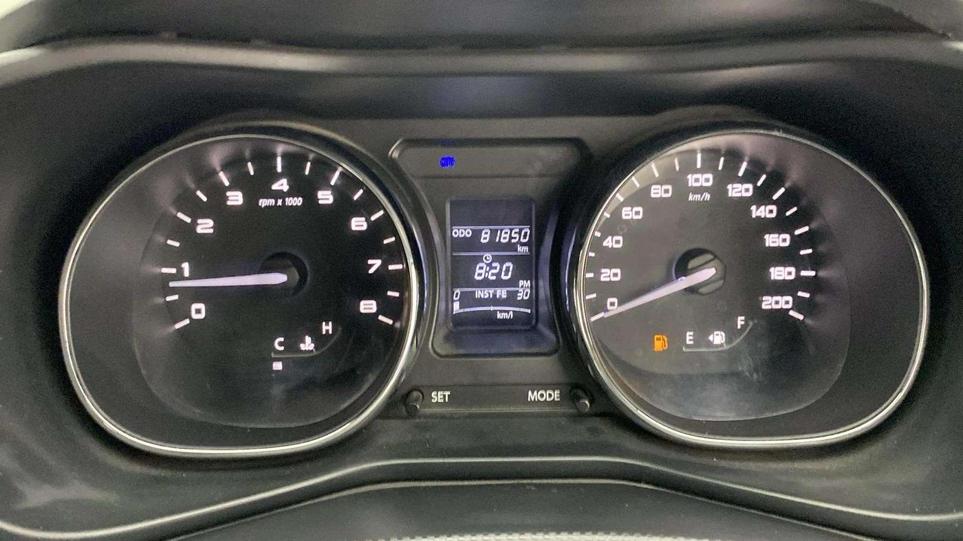 2017 Tata NEXON XZ PLUS PETROL, Petrol, Manual, 81,845 km, Odometer Image