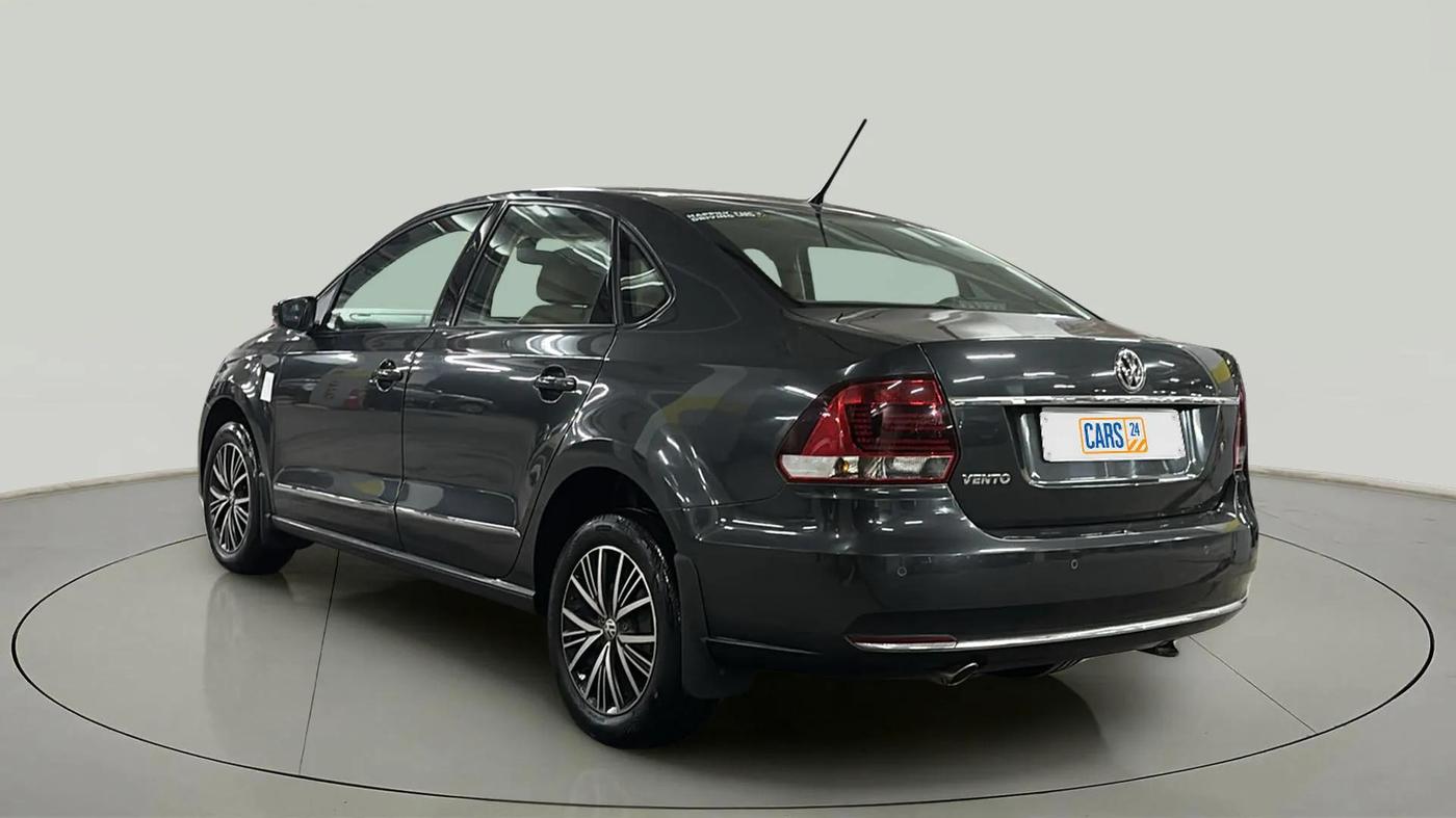 2019 Volkswagen Vento HIGHLINE 1.6 MPI, Petrol, Manual, 37,216 km, Left Back Diagonal