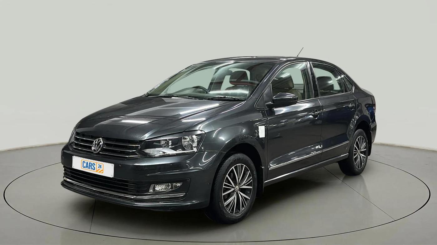 2019 Volkswagen Vento HIGHLINE 1.6 MPI, Petrol, Manual, 37,216 km, Left Front Diagonal