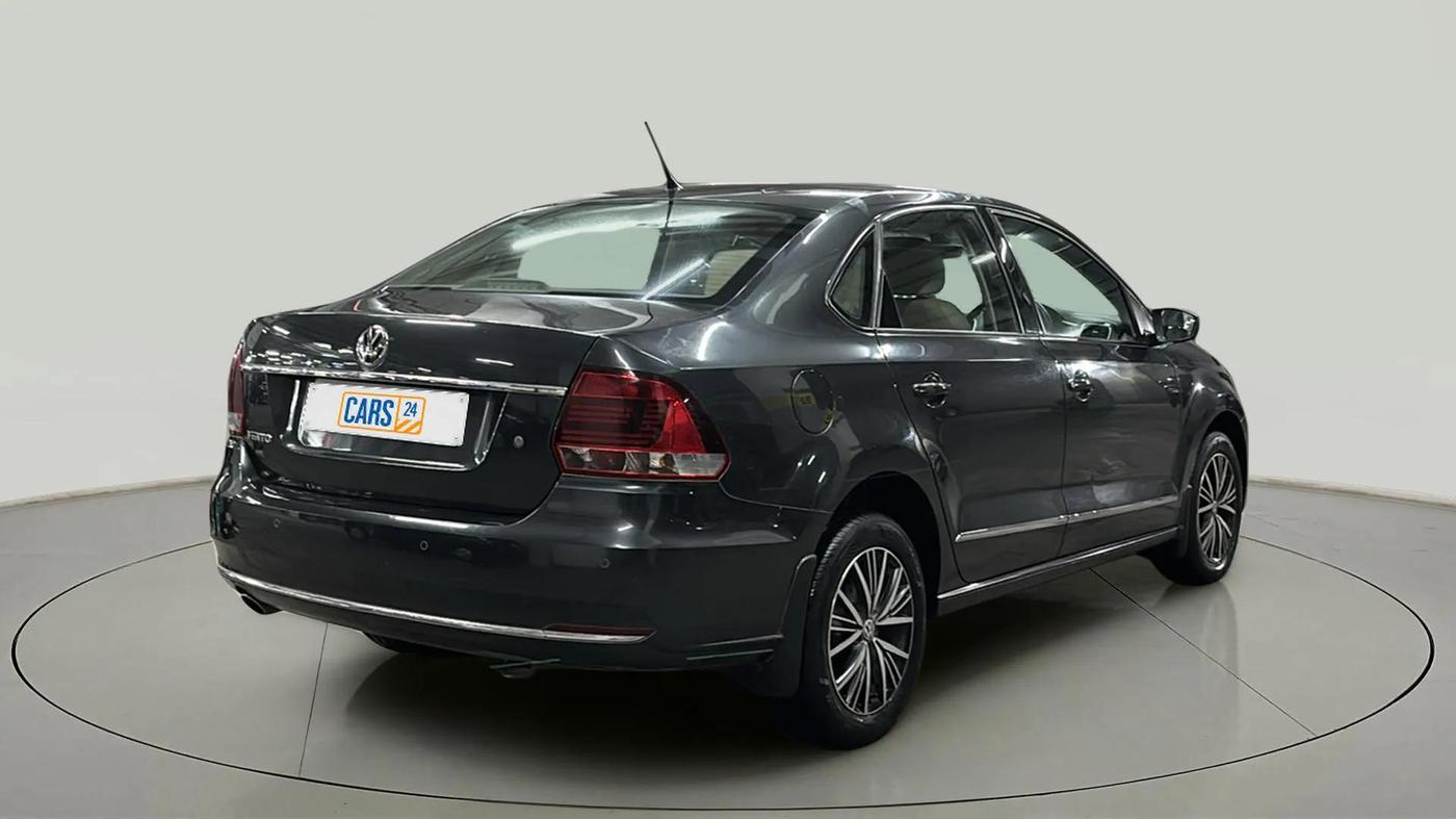 2019 Volkswagen Vento HIGHLINE 1.6 MPI, Petrol, Manual, 37,216 km, Right Back Diagonal