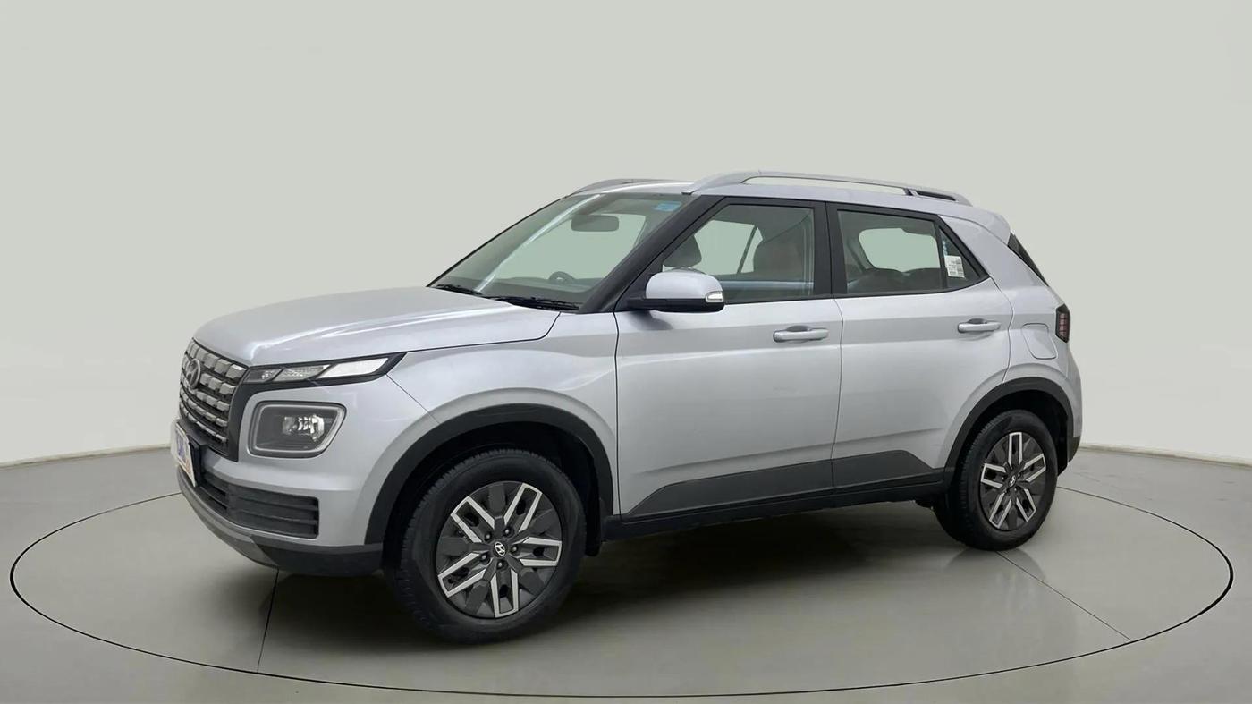 2024 Hyundai VENUE S (O) 1.0 TURBO DCT, Petrol, Automatic, 11,302 km, Left Front Diagonal