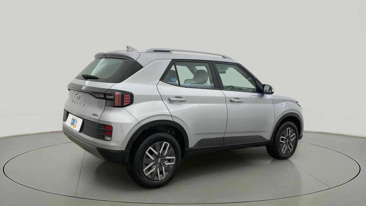 2024 Hyundai VENUE S (O) 1.0 TURBO DCT, Petrol, Automatic, 11,302 km, Right Back Diagonal