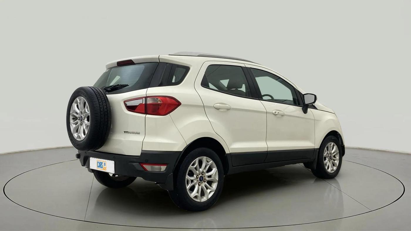 2015 Ford Ecosport TITANIUM 1.5L PETROL AT, Petrol, Automatic, 50,397 km, Right Back Diagonal