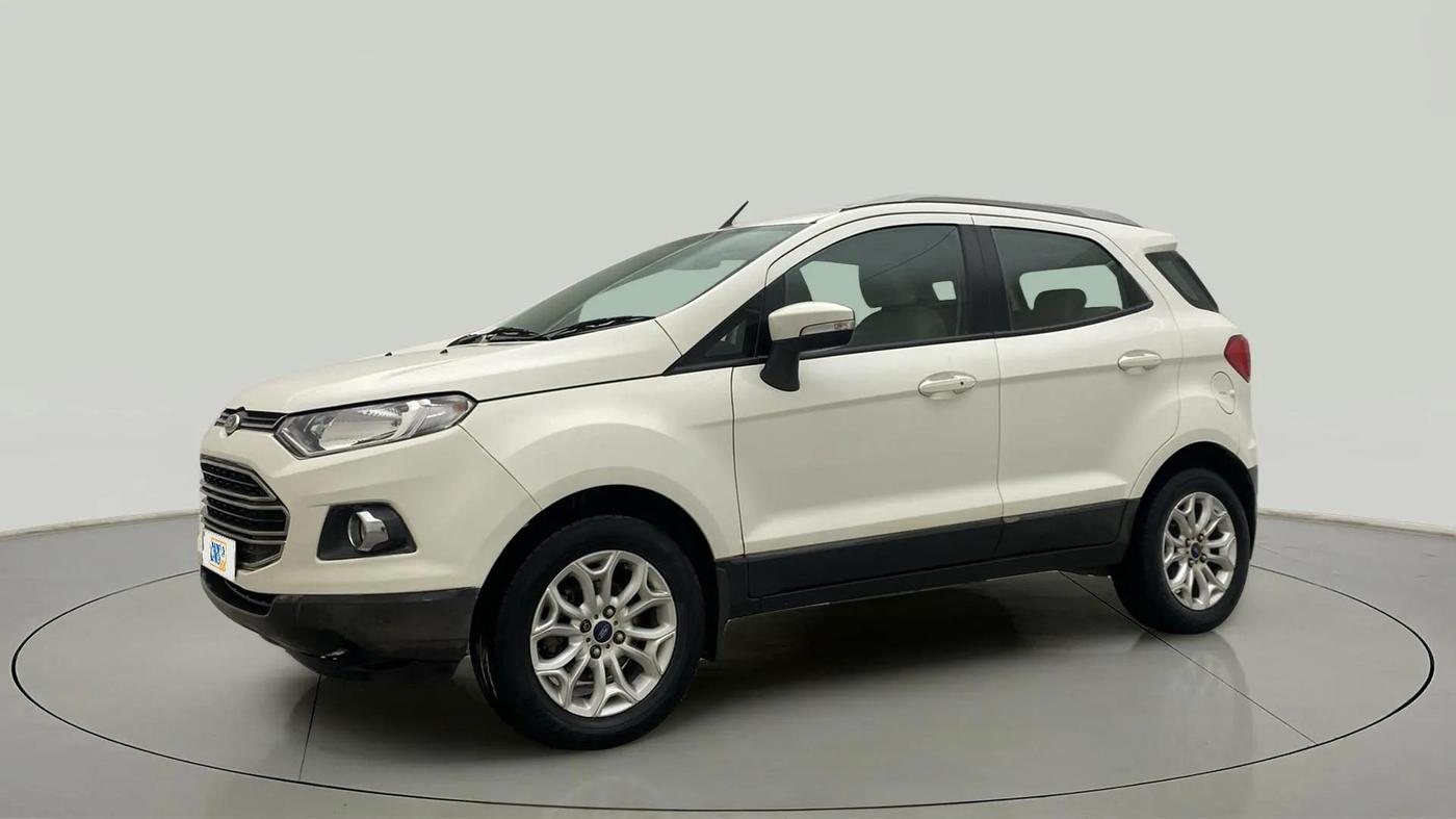 2015 Ford Ecosport TITANIUM 1.5L PETROL AT, Petrol, Automatic, 50,397 km, Left Front Diagonal
