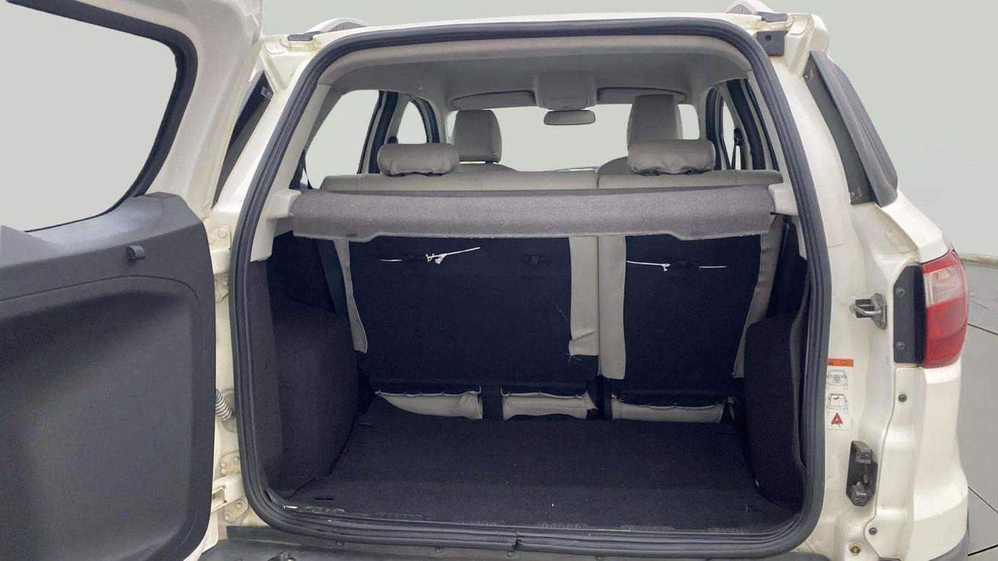 2015 Ford Ecosport TITANIUM 1.5L PETROL AT, Petrol, Automatic, 50,397 km, Boot Inside