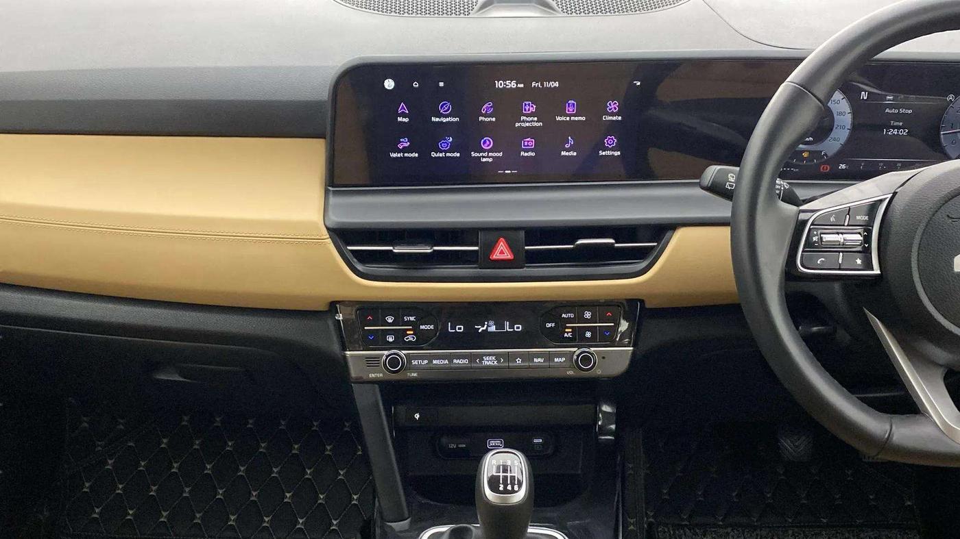 2023 KIA SELTOS  HTX PLUS 1.5 TURBO PETROL IMT, Petrol, Manual, 7,695 km, Air Conditioner