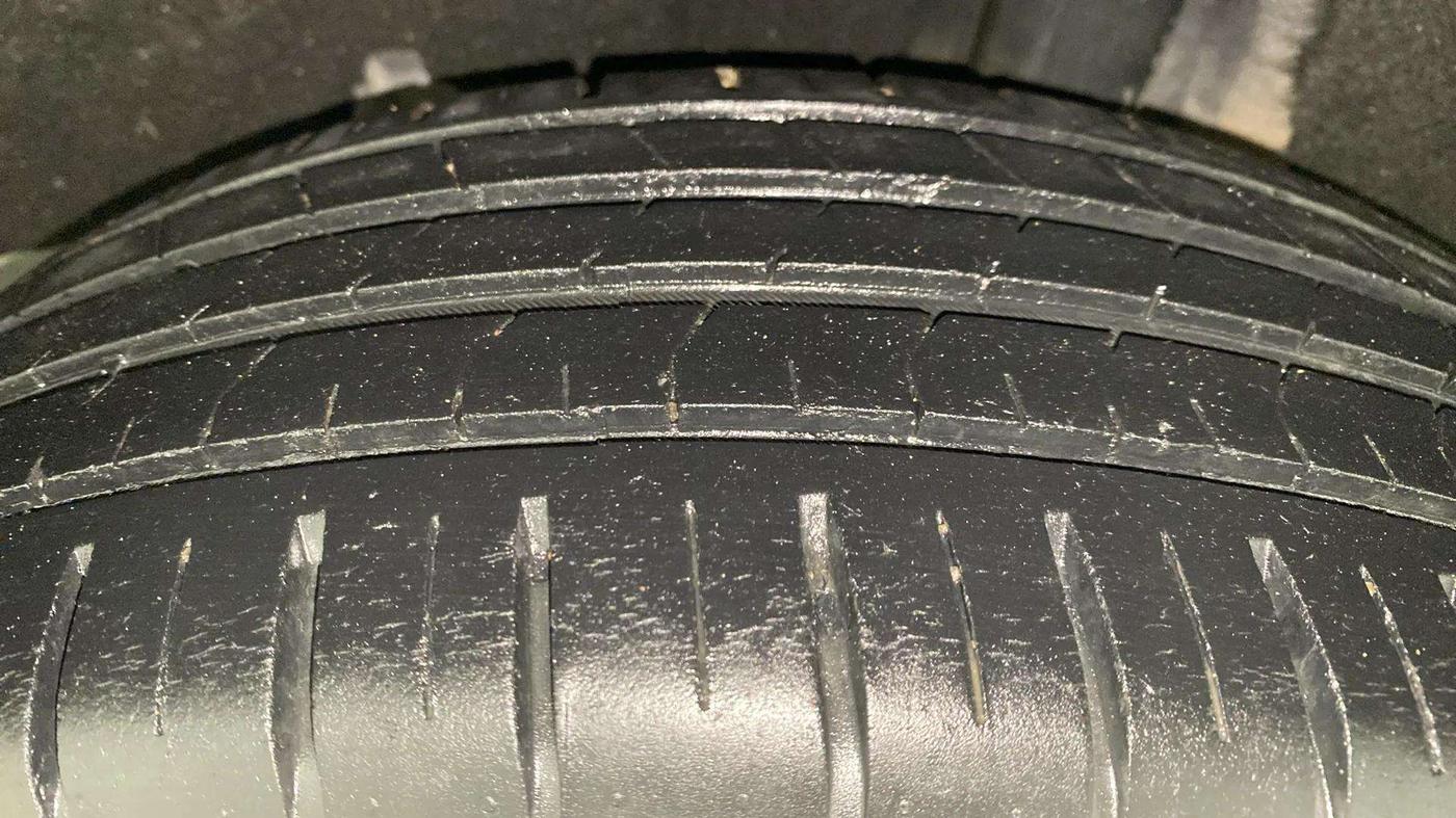 2018 Maruti Baleno ALPHA CVT PETROL 1.2, Petrol, Automatic, 44,851 km, Left Rear Tyre Tread