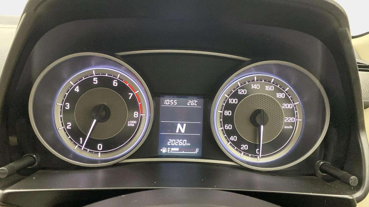 2021 Maruti Dzire VXI AMT, Petrol, Automatic, 20,260 km, Odometer Image