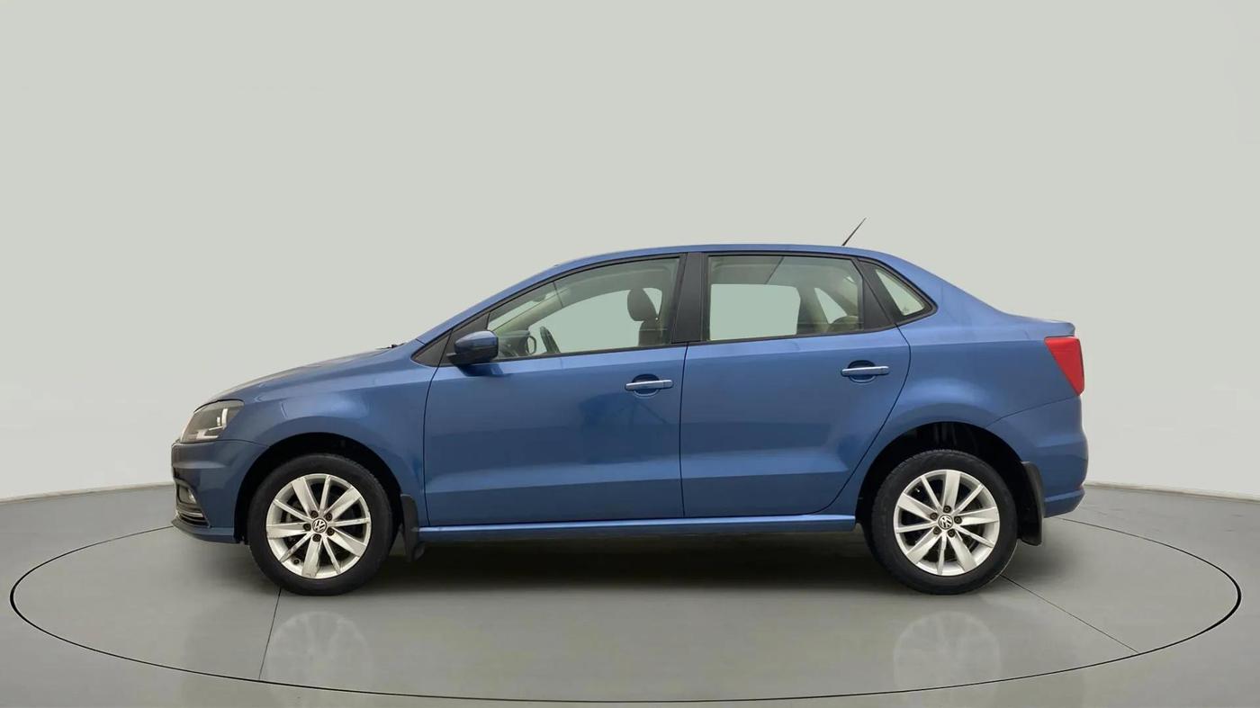 2017 Volkswagen Ameo HIGHLINE PLUS 1.5L AT 16 ALLOY, Diesel, Automatic, 33,201 km, Left Side