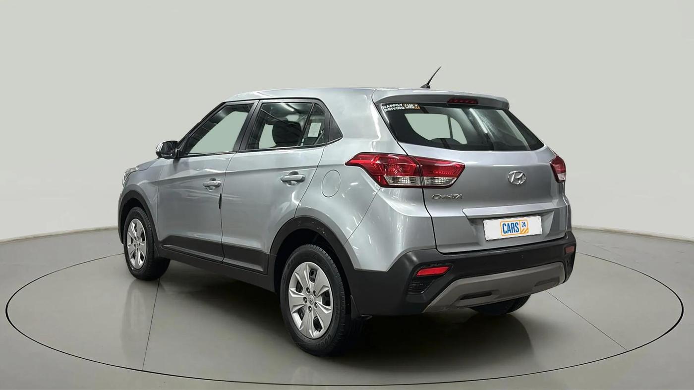 2019 Hyundai Creta E PLUS 1.6 PETROL, Petrol, Manual, 56,294 km, Left Back Diagonal