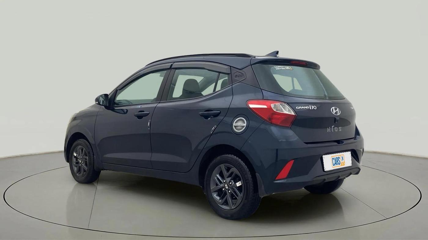 2022 Hyundai GRAND I10 NIOS SPORTZ 1.2 KAPPA VTVT, Petrol, Manual, 17,213 km, Left Back Diagonal