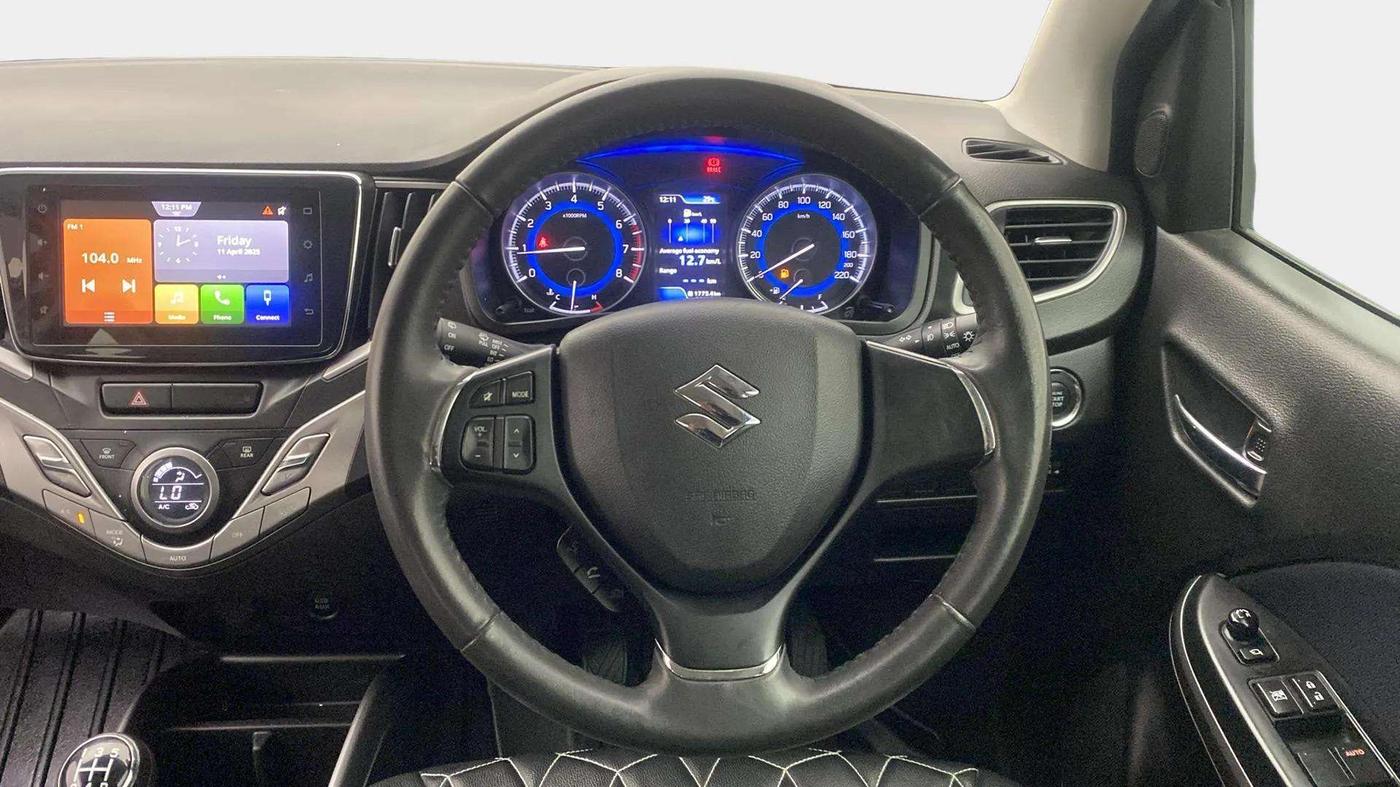 2021 Maruti Baleno ALPHA PETROL 1.2, Petrol, Manual, 32,410 km, Steering Wheel Close Up