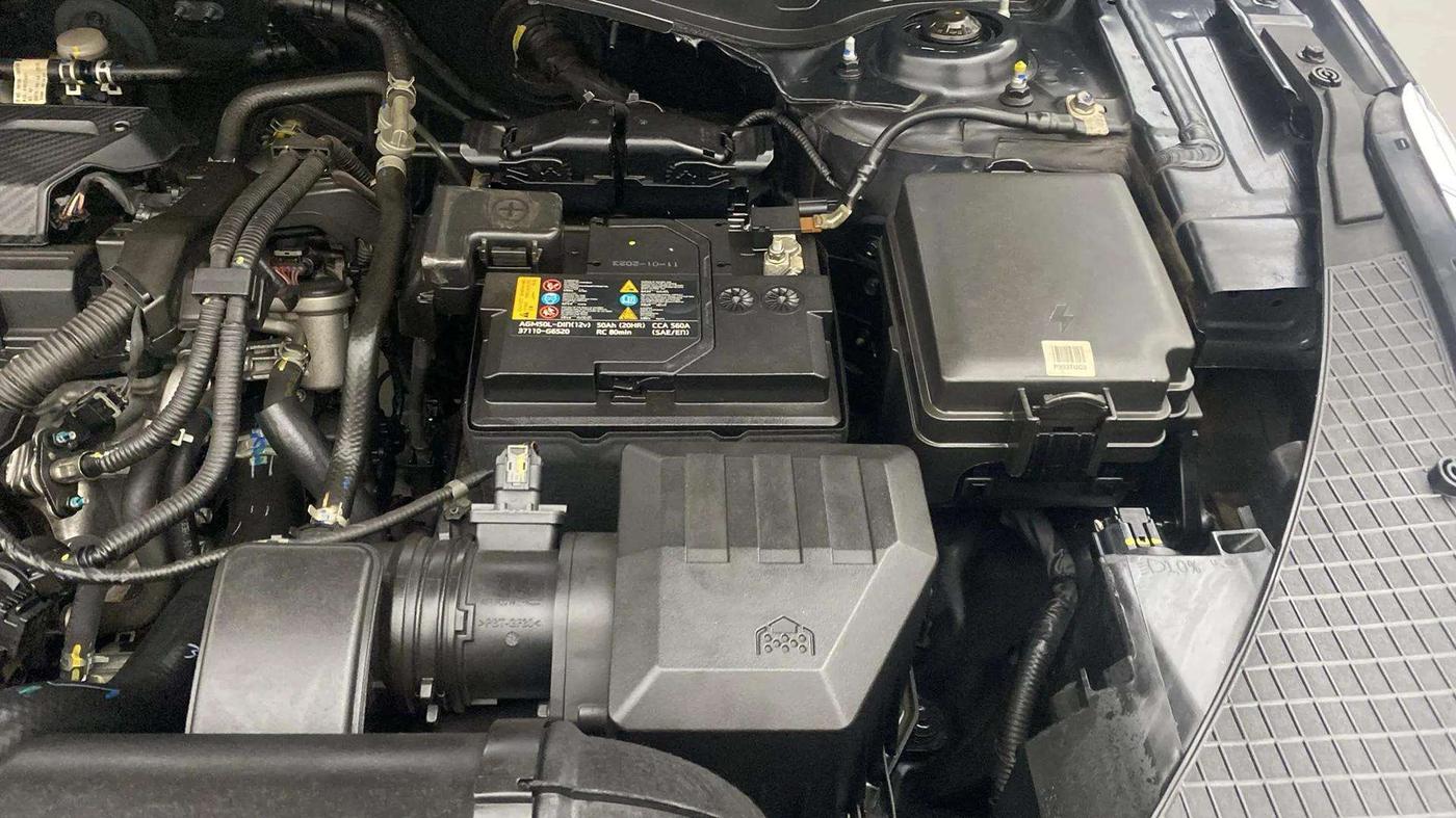 2023 KIA SELTOS  HTX IVT G, Petrol, Automatic, 21,788 km, Engine View - Left