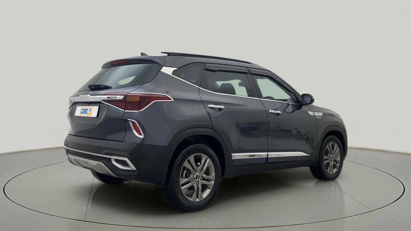 2023 KIA SELTOS  HTX IVT G, Petrol, Automatic, 21,788 km, Right Back Diagonal