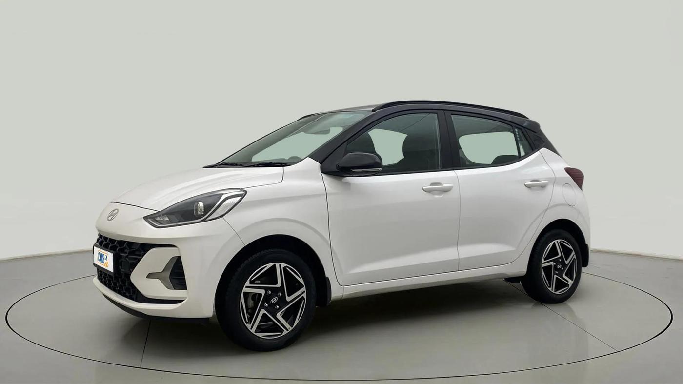 2023 Hyundai GRAND I10 NIOS SPORTZ 1.2 KAPPA VTVT DUAL TONE, Petrol, Manual, 12,792 km, Left Front Diagonal