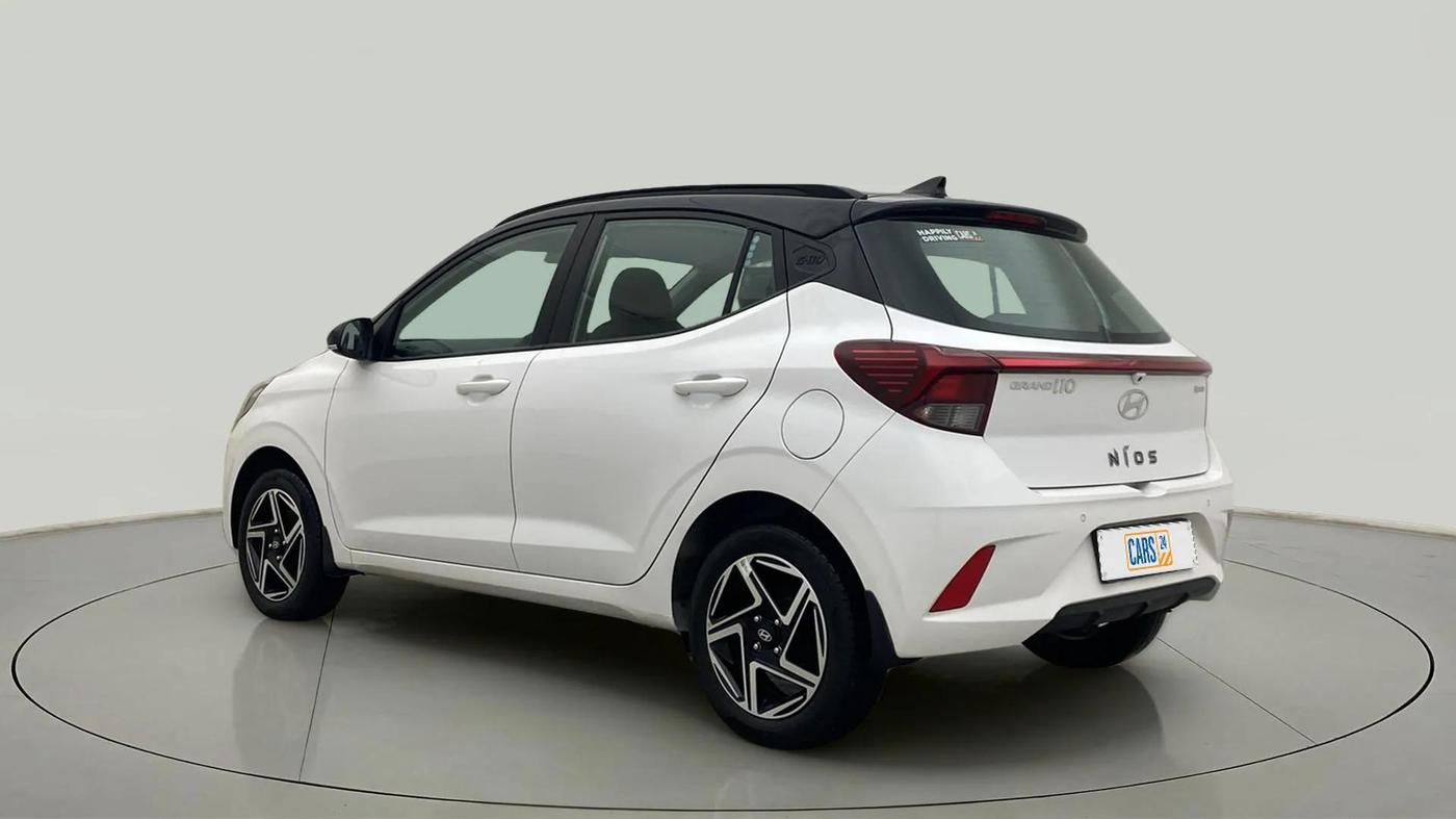 2023 Hyundai GRAND I10 NIOS SPORTZ 1.2 KAPPA VTVT DUAL TONE, Petrol, Manual, 12,792 km, Left Back Diagonal