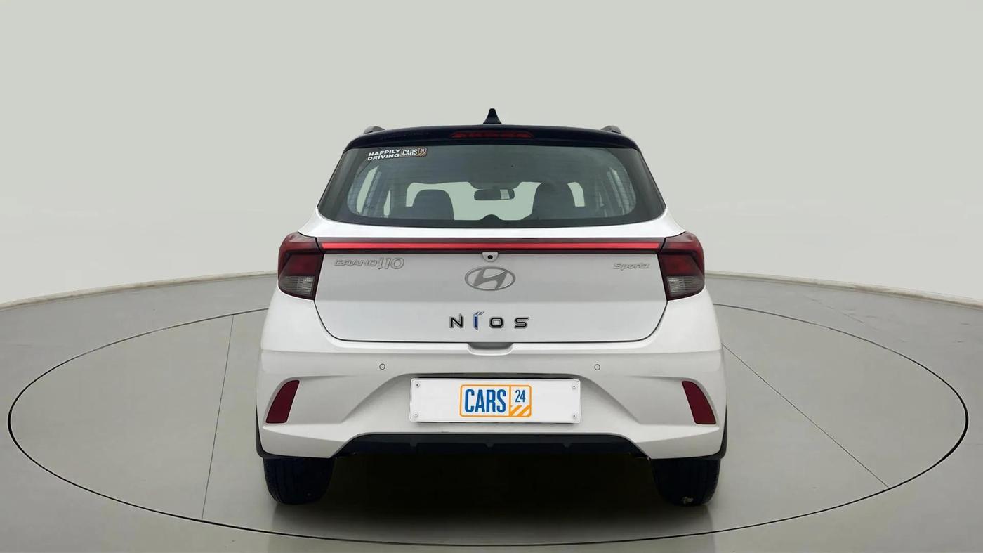 2023 Hyundai GRAND I10 NIOS SPORTZ 1.2 KAPPA VTVT DUAL TONE, Petrol, Manual, 12,792 km, Back/Rear