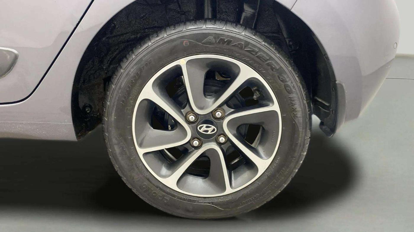 2017 Hyundai Grand i10 ASTA 1.2 KAPPA VTVT, Petrol, Manual, 16,326 km, Left Rear Wheel