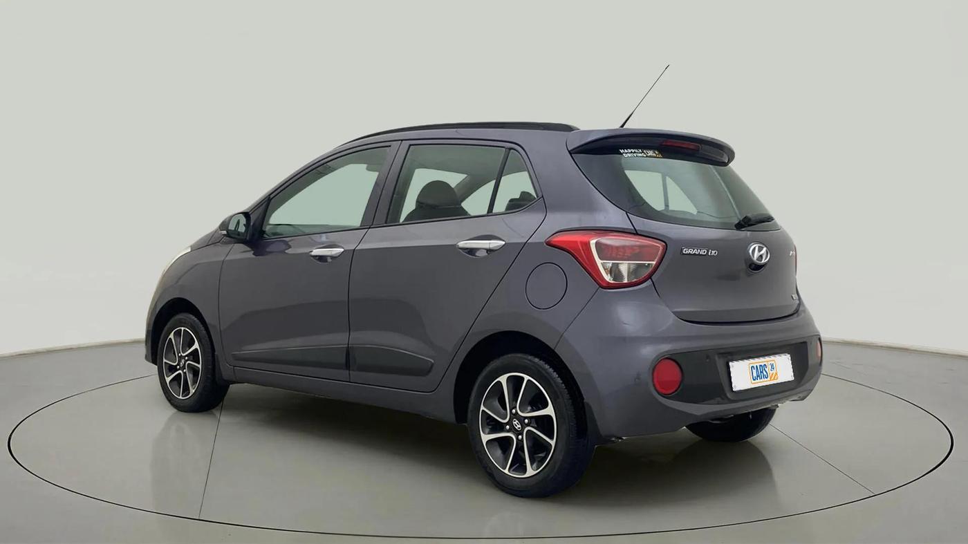 2017 Hyundai Grand i10 ASTA 1.2 KAPPA VTVT, Petrol, Manual, 16,326 km, Left Back Diagonal