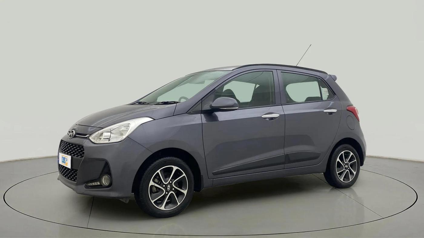 2017 Hyundai Grand i10 ASTA 1.2 KAPPA VTVT, Petrol, Manual, 16,326 km, Left Front Diagonal