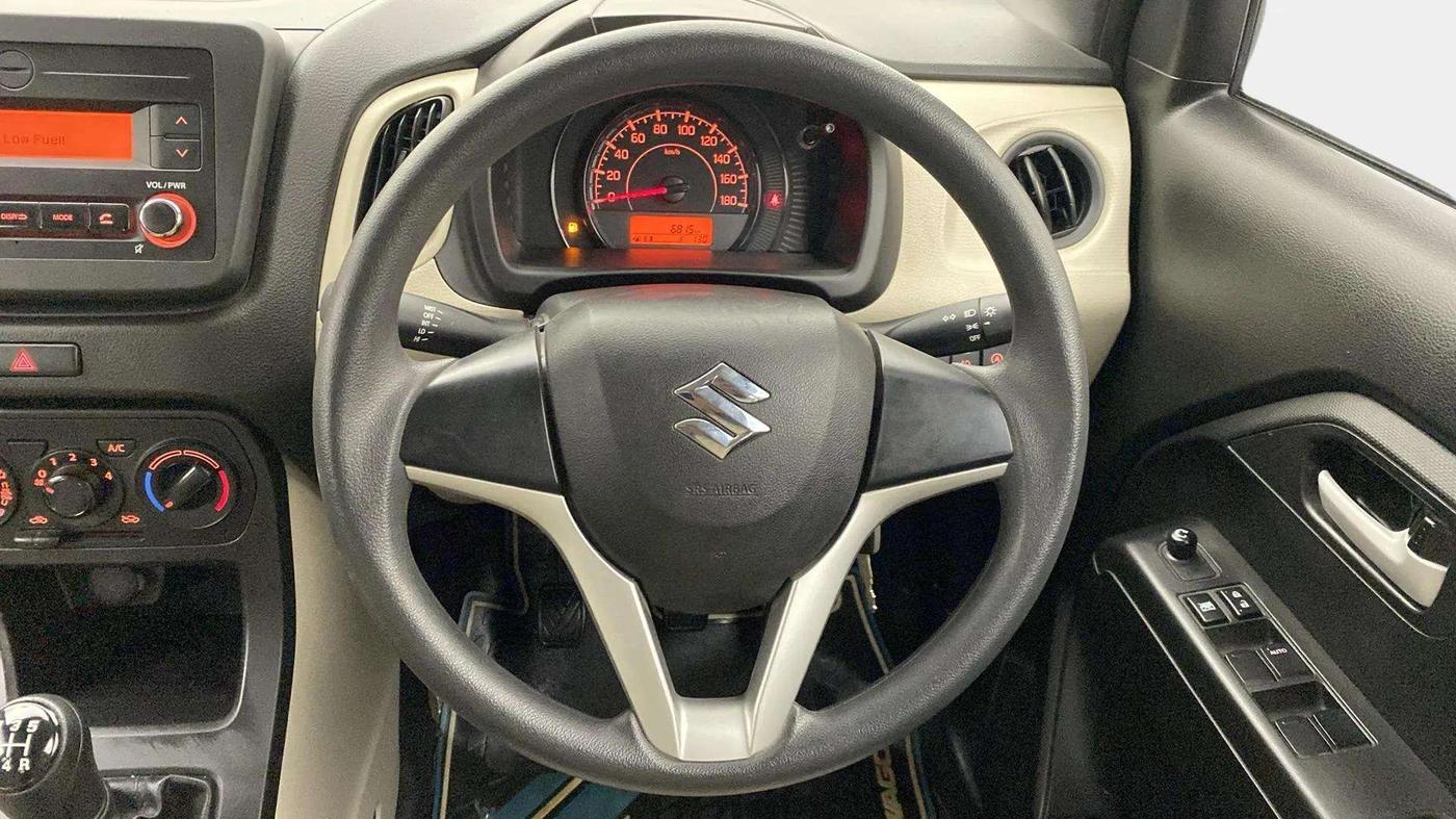 2022 Maruti New Wagon-R VXI 1.0, Petrol, Manual, 6,912 km, Steering Wheel Close Up