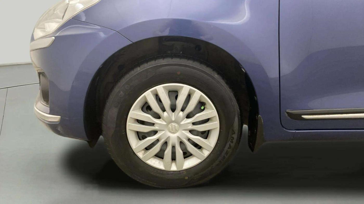 2018 Maruti Dzire VXI, Petrol, Manual, 32,649 km, Left Front Wheel