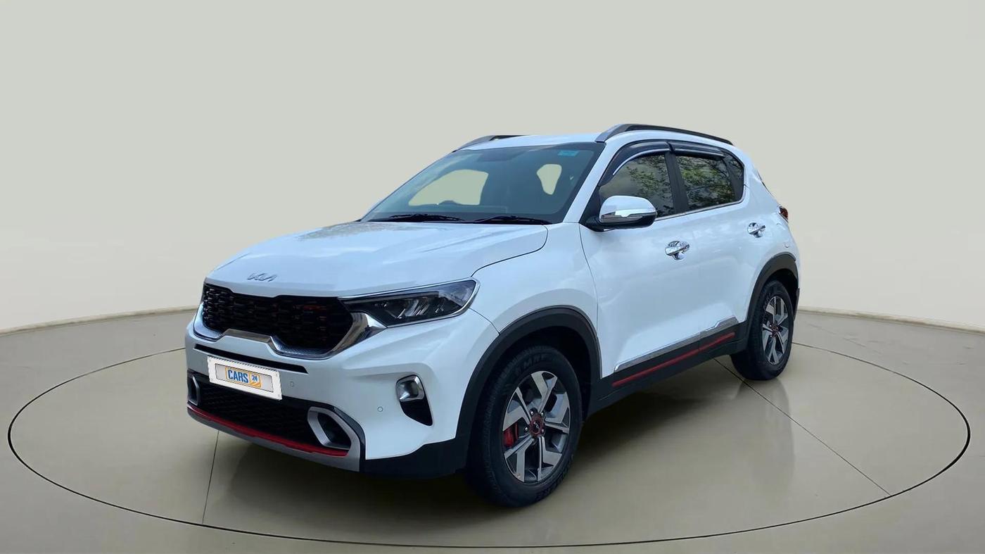 2021 KIA SONET GTX PLUS 1.0 DCT, Petrol, Automatic, 18,267 km, Left Front Diagonal