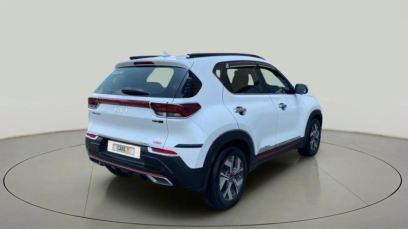 2021 KIA SONET GTX PLUS 1.0 DCT, Petrol, Automatic, 18,267 km, Right Back Diagonal