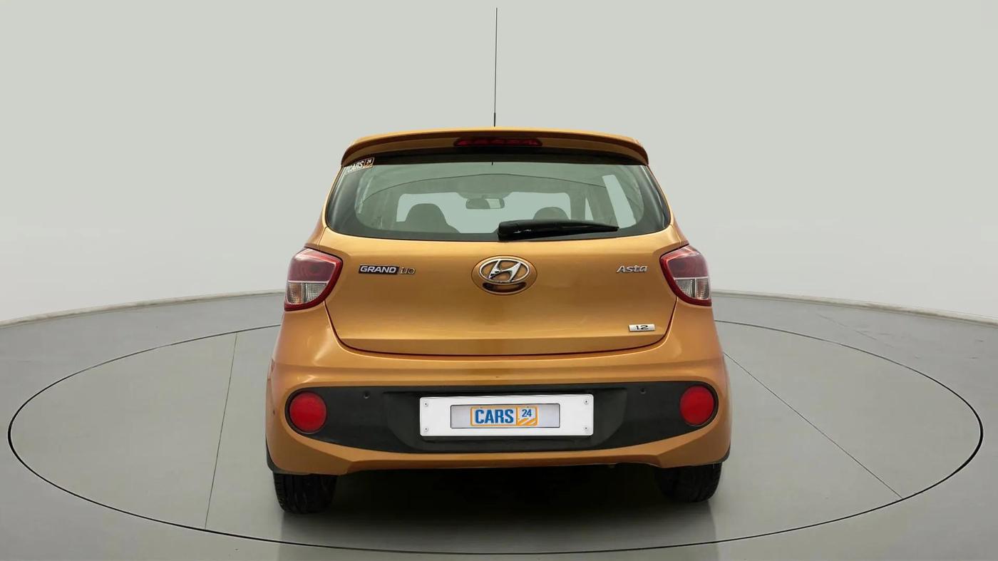2017 Hyundai Grand i10 ASTA 1.2 KAPPA VTVT, Petrol, Manual, 35,476 km, Back/Rear