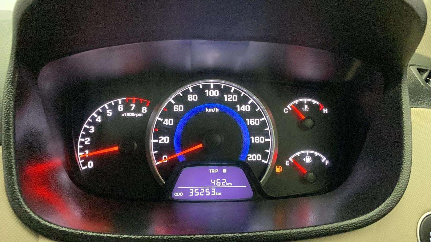 2017 Hyundai Grand i10 ASTA 1.2 KAPPA VTVT, Petrol, Manual, 35,476 km, Odometer Image