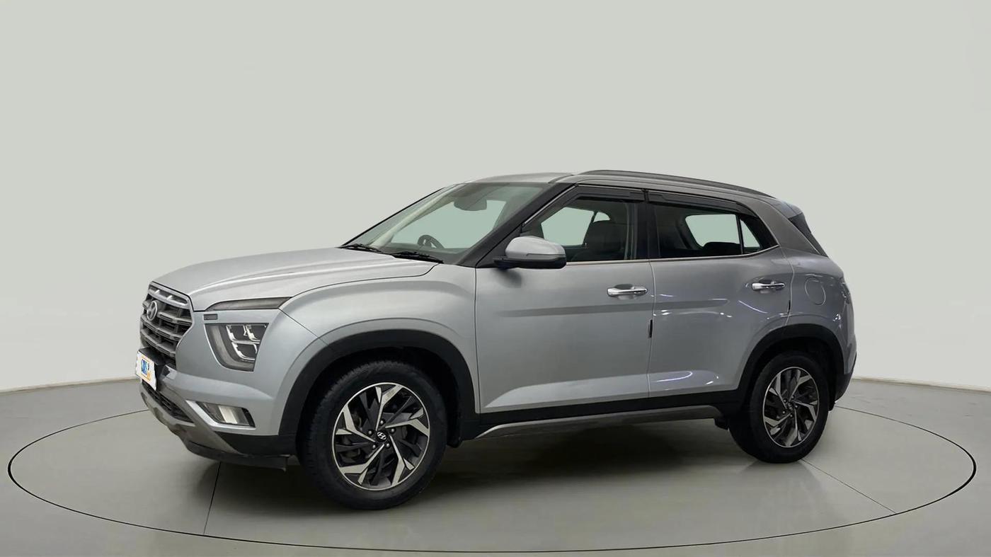 2020 Hyundai Creta SX (O) IVT 1.5 PETROL, Petrol, Automatic, 81,292 km, Left Front Diagonal