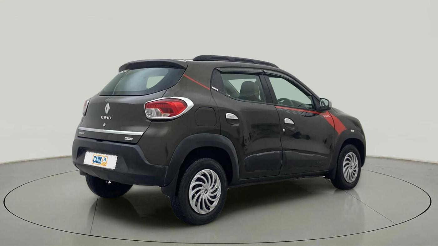 2017 Renault Kwid RXL 1.0 AMT, Petrol, Automatic, 38,944 km, Right Back Diagonal