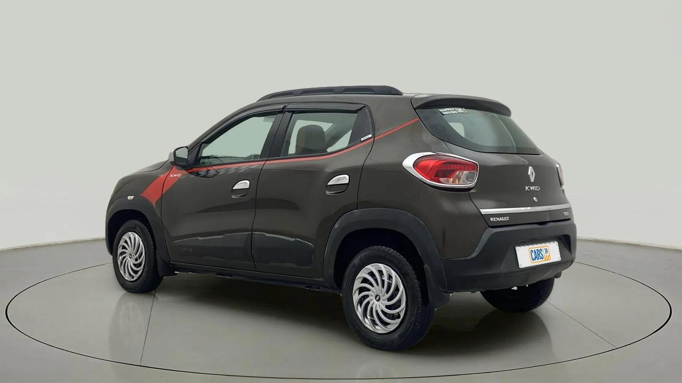 2017 Renault Kwid RXL 1.0 AMT, Petrol, Automatic, 38,944 km, Left Back Diagonal
