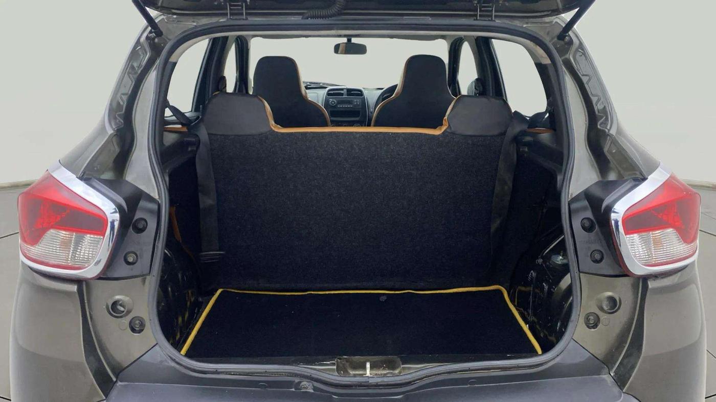 2017 Renault Kwid RXL 1.0 AMT, Petrol, Automatic, 38,944 km, Boot Inside