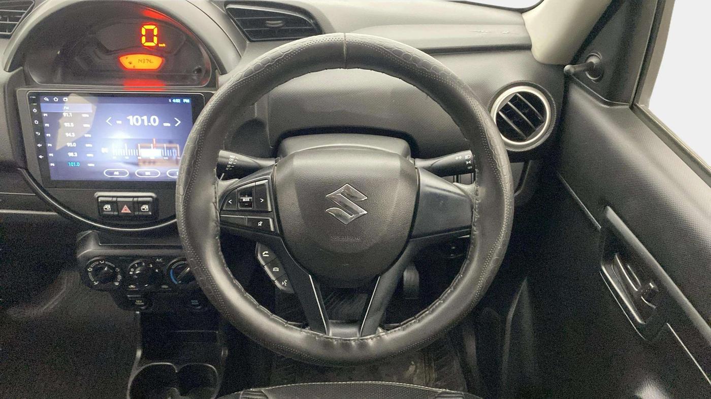 2020 Maruti S PRESSO VXI+, Petrol, Manual, 14,398 km, Steering Wheel Close Up