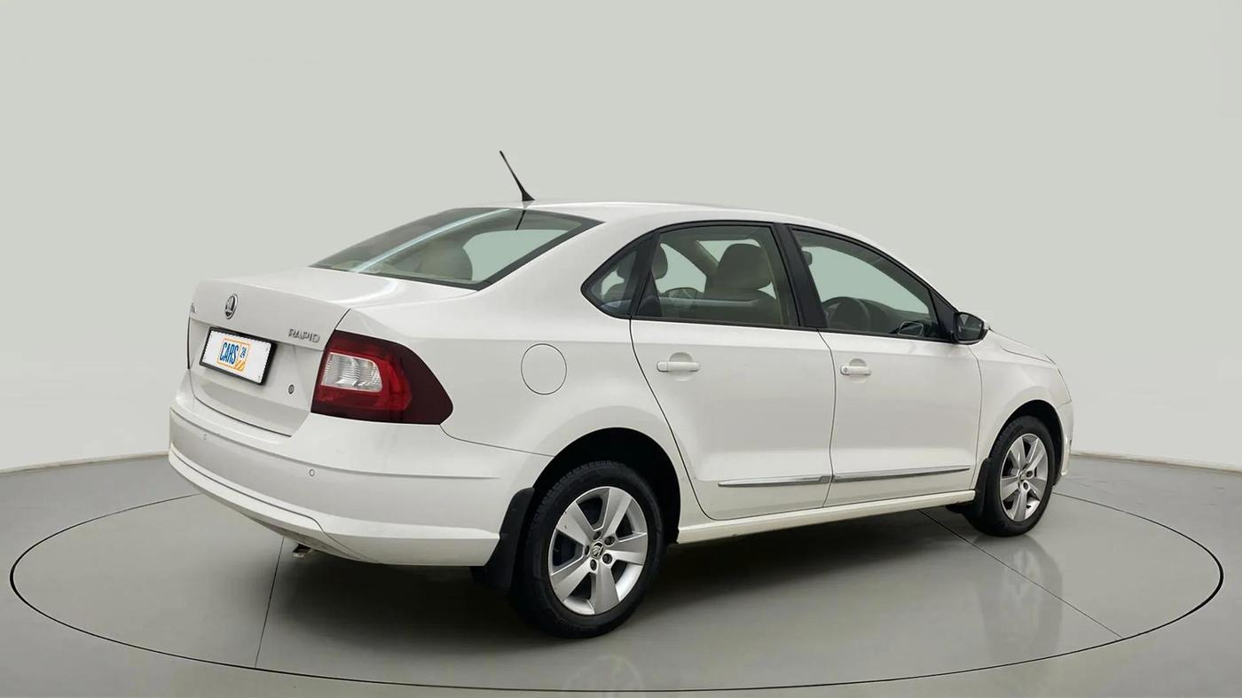 2019 Skoda Rapid AMBITION 1.5 TDI, Diesel, Manual, 48,965 km, Right Back Diagonal