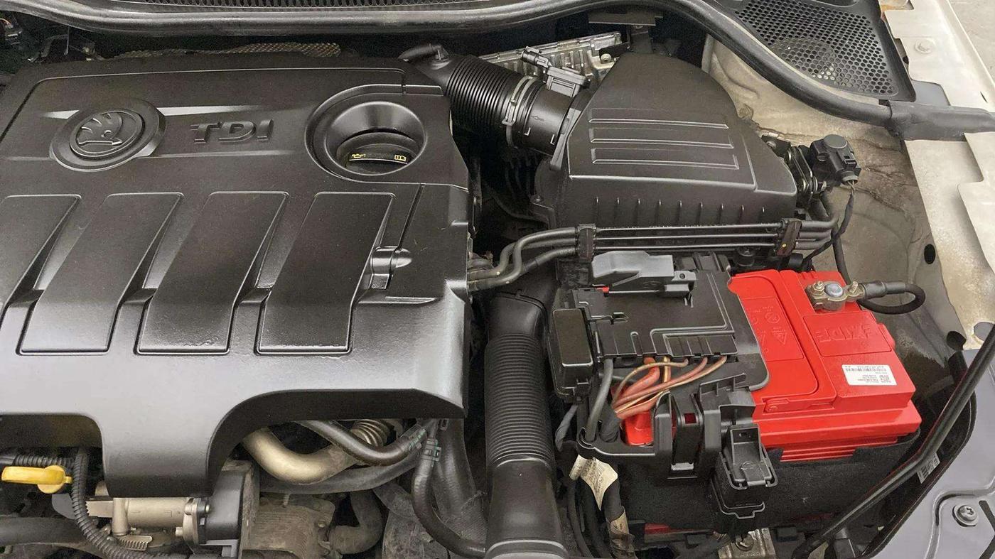 2019 Skoda Rapid AMBITION 1.5 TDI, Diesel, Manual, 48,965 km, Engine View - Left