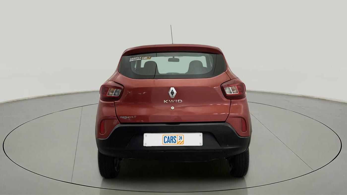 2019 Renault Kwid RXT 1.0 (O), Petrol, Manual, 38,298 km, Back/Rear