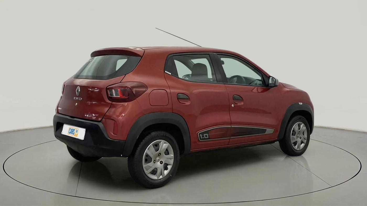 2019 Renault Kwid RXT 1.0 (O), Petrol, Manual, 38,298 km, Right Back Diagonal