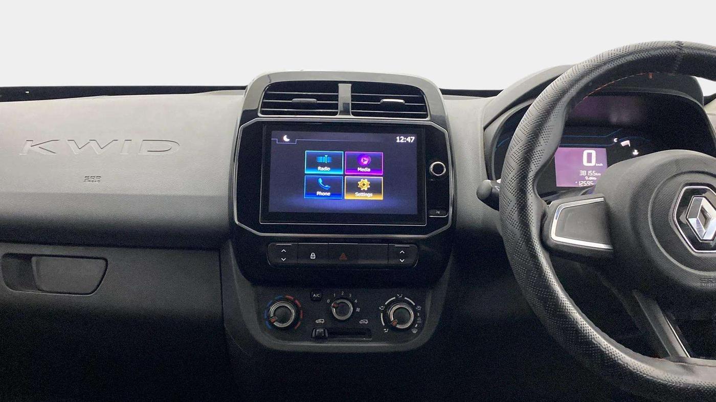 2019 Renault Kwid RXT 1.0 (O), Petrol, Manual, 38,298 km, Air Conditioner