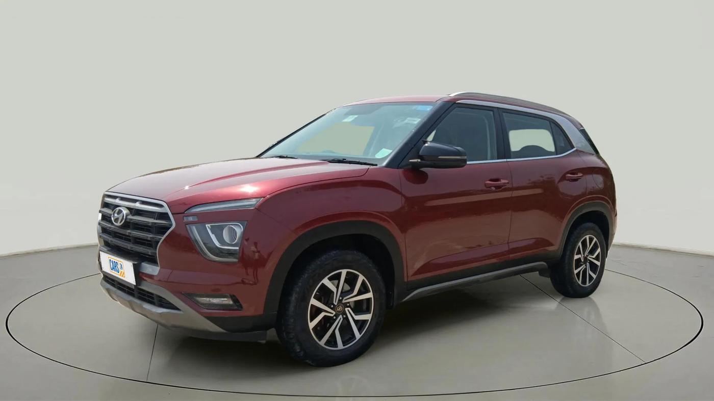 2020 Hyundai Creta EX 1.5 PETROL, Petrol, Manual, 66,798 km, Left Front Diagonal