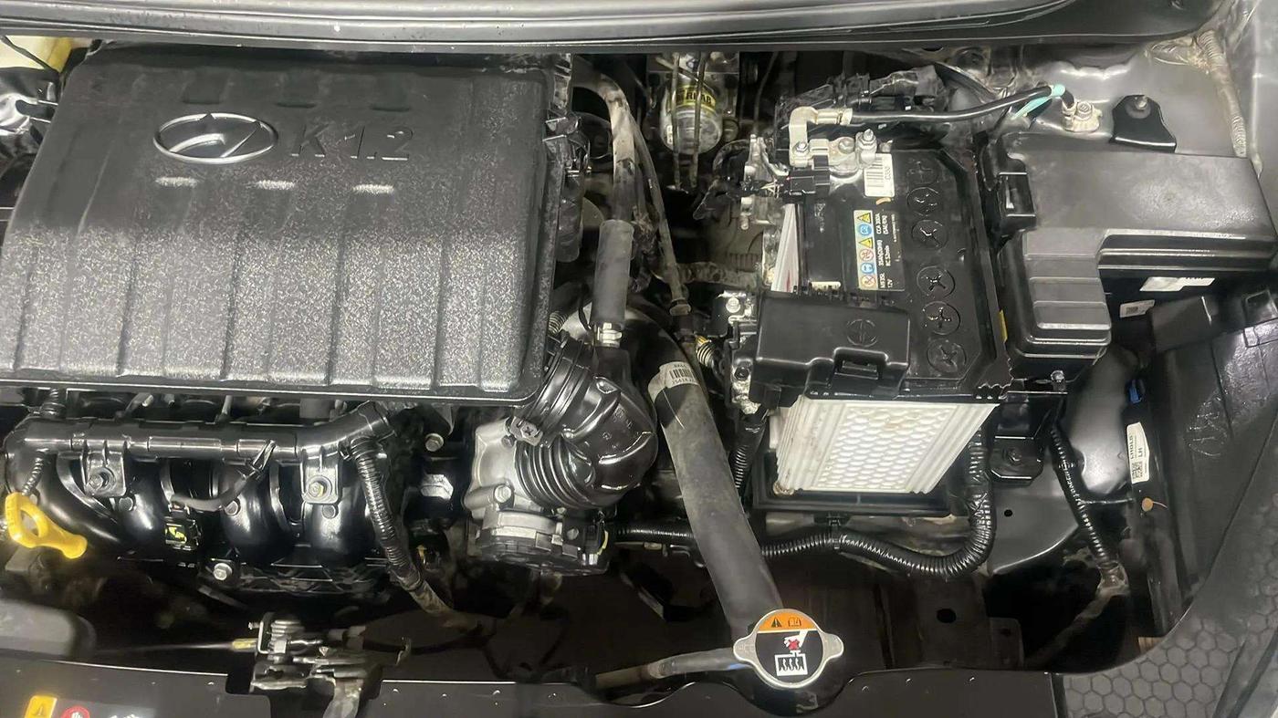 2022 Hyundai GRAND I10 NIOS MAGNA CORPORATE EDITION 1.2 KAPPA VTVT, Petrol, Manual, 16,408 km, Engine View - Left