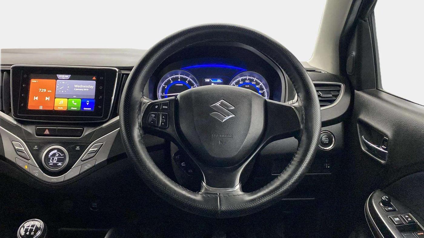 2021 Maruti Baleno ZETA PETROL 1.2, Petrol, Manual, 58,825 km, Steering Wheel Close Up