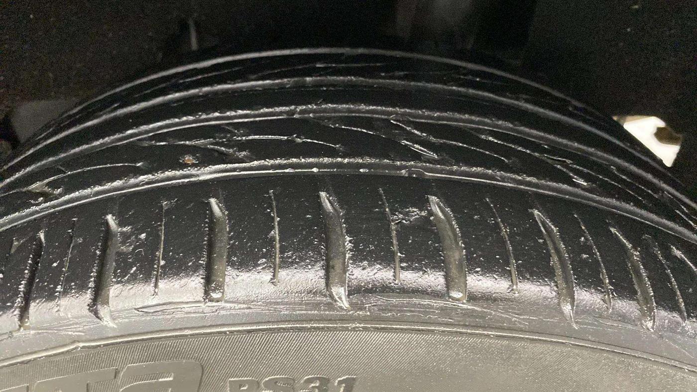 2021 Maruti Baleno ZETA PETROL 1.2, Petrol, Manual, 58,825 km, Left Rear Tyre Tread