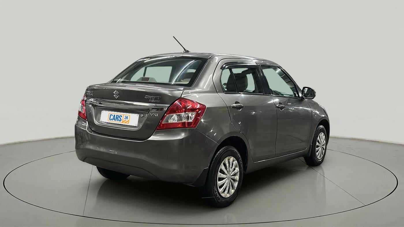 2015 Maruti Swift Dzire VXI, Petrol, Manual, 82,374 km, Right Back Diagonal