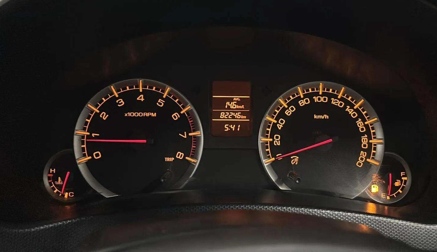 2015 Maruti Swift Dzire VXI, Petrol, Manual, 82,374 km, Odometer Image