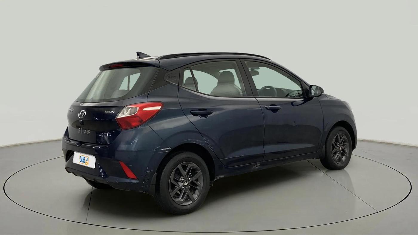 2021 Hyundai GRAND I10 NIOS SPORTZ 1.2 KAPPA VTVT, Petrol, Manual, 67,427 km, Right Back Diagonal