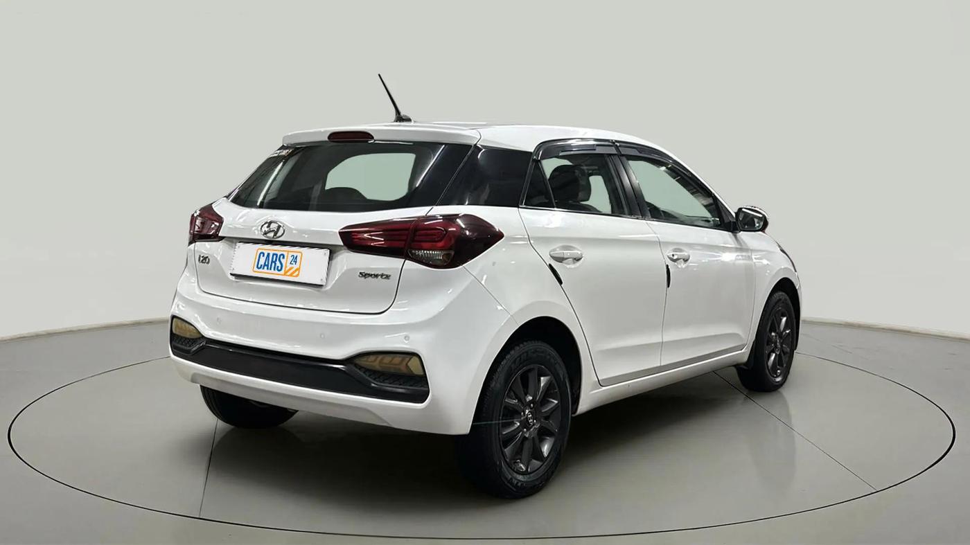 2019 Hyundai Elite i20 SPORTZ PLUS 1.2, Petrol, Manual, 29,838 km, Right Back Diagonal
