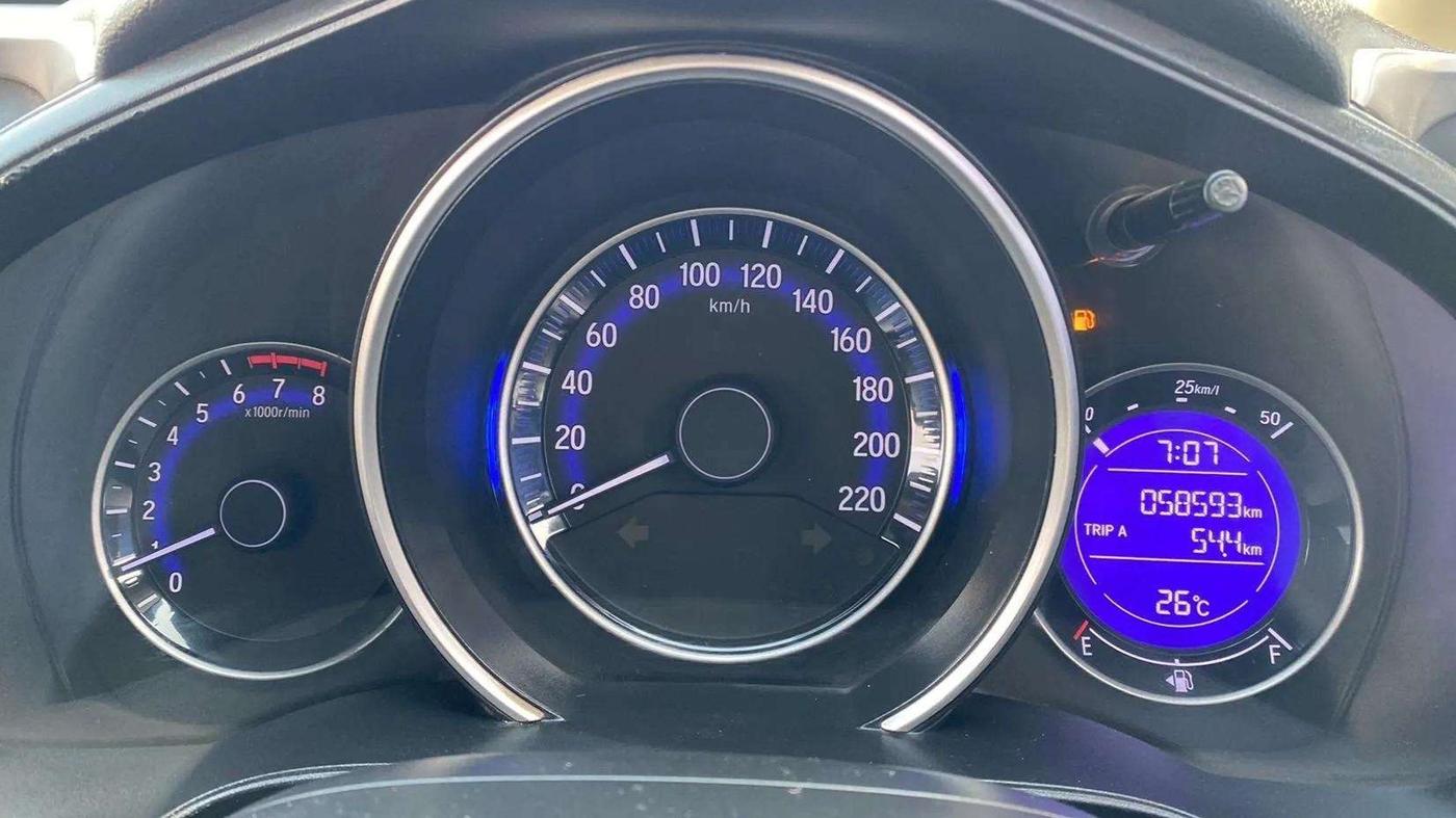 2017 Honda Jazz 1.2L I-VTEC V, Petrol, Manual, 58,584 km, Odometer Image