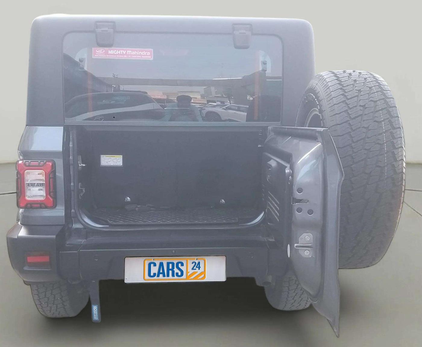 2023 Mahindra Thar LX HARD TOP 4WD MT, Diesel, Manual, 20,111 km, Boot Door Open